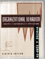 ORGANIZATIONAL BEHAVIOR SEVENTH EDITION