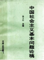 中国社会主义基本问题论稿