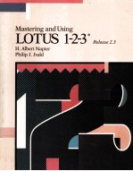 MASTERING AND USING LOTUS 1-2-3 RELEASE 2.3