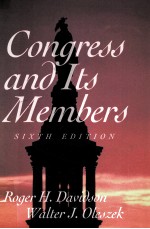 CONGRESS AND ITS MEMBERS SIXTH EDITION