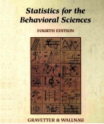 STATISTICS FOR THE BEHAVIORAL SCIENCES FOURTH EDITION