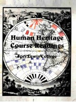 HUMAN HERITAGE COURSE READINGS