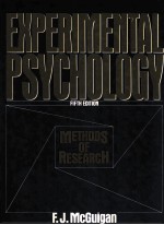 EXPERIMENTAL PSYCHOLOGY:METHODS OF RESEARCH 5TH EDITION