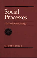 SOCIAL PROCESSES:AN INTRODUCTION TO SOCIOLOGY