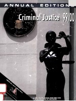 CRIMINAL JUSTICE 99/00 TWENTY-THIRD EDITION