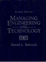 MANAGING ENGINEERING AND TECHNOLOGY SECOND EDITION