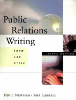 PUBLIC RELATIONS WRITING FROM AND STYLE SIXTH EDITION