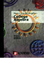 INTERACTIVE MATHEMATICS COLLEGE ALGEBRA