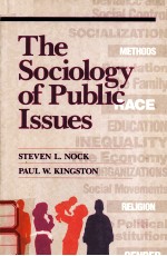 THE SOCIOLOGY OF PUBLIC ISSUES