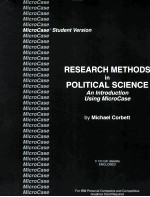 RESEARCH METHODS IN POLITICAL SCIENCE:AN INTRODUCTION USING MICROCASE