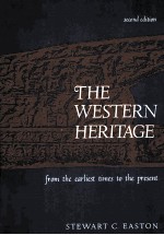 THE WESTERN HERITAGE SECOND EDITION