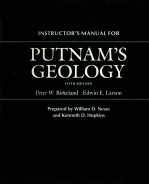 INSTRUCTOR'S MANUAL PUTNAM'S GEOLOGY FIFTH EDITION