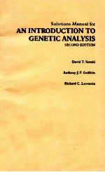 SOLUTIONS MANUAL FOR AN INTRODUCTION TO GENETIC ANALYSIS SECOND EDITION