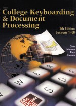 COLLEGE KEYBOARDING & DOCUMENT PROCESSING 9TH EDITION LESSONS 1-60