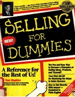 SELLING FOR DUMMIES