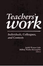 TEACHERS'S WORK:INDIVIDUALS