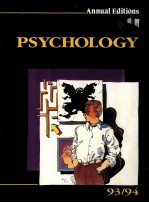 PSYCHOLOGY 93/94 TWENTY-THIRD EDITION