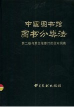 中国图书馆图书分类法 第2版与第3版修订类目对照表