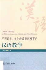 不同语言、文化和政策环境下的汉语教学