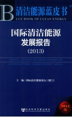 国际清洁能源发展报告  2013版