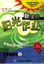 新课程阳光作业 数学 七年级 上 新课标北师大版