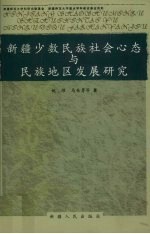 新疆少数民族社会心态与民族地区发展研究