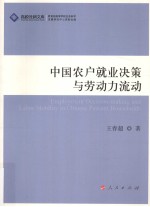 中国农户就业决策与劳动力流动