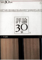 评论30家 下 台湾文学三十年菁英选 1978-2008