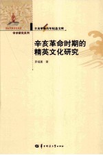 辛亥革命百年纪念文库 辛亥革命时期的精英文化研究