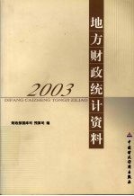 2003年地方财政统计资料