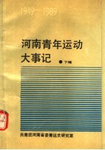 河南青运动大事记 1949年10月-1989年12月 下