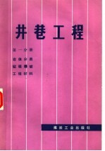 井巷工程 第1分册 岩体分类、钻眼爆破、工程材料