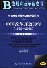 中国经济发展和体制改革报告 1978-2008 中国改革开放30年 No.1