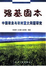 强基固本 中国农业与农村重大问题研究