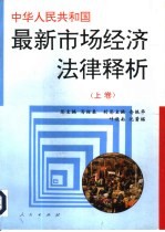 中华人民共和国最新市场经济法律释析 上