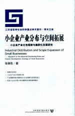 小企业产业分布与空间拓展 小企业产业分布规律与集群化发展研究