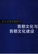 首都文化与首都文化建设  北京文化发展报告2004