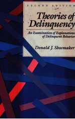 THEORIES OF DELINQUENCY SECOND EDITION