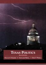 TEXAS POLITICS SIXTH EDITION