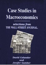 CASE STUDIES IN MACROECONOMICS