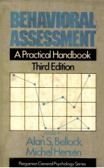 BEHAVIORAL ASSESSMENT:A PRACTICAL HANDBOOK THIRD EDITION