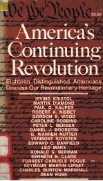 AMERICA'S CONTINUING REVOLUTION