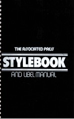 STYLEBOOK AND LIBEL MANUAL