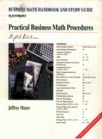 BUSINESS MATH HANDBOOKS AND STUDY GUIDE TO ACCOMPANY PRACTICAL BUSINESS MATH PROCEDURES FIFTH EDITIO