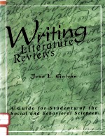 WRITING LITERATURE REVIEWS:A GUIDE FOR STUDENTS OF THE SOCIAL AND BEHAVIORAL SCIENCES