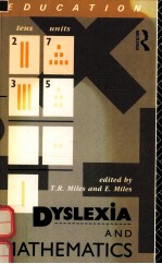 DYSLEXIA AND MATHEMATICS