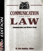 COMMUNICATION AND THE LAW 2001 EDITION