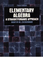 ELEMENTARY ALGEBRA:A STRAIGHTFORWARD APPROACH THIRD EDITION