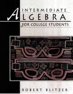 INTERMEDIATE ALGEBRA FOR COLLEGE STUDENTS