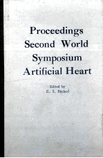 PROCEEDINGS OF THE SECOND WORLD SYMPOSIUM ARTIFICIAL HEART